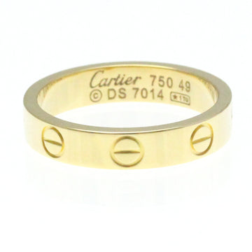 CARTIER Love Mini Love Ring Yellow Gold [18K] Band Ring