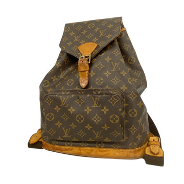 LOUIS VUITTON Rucksack Monogram Monsouris GM M51135 Brown Ladies