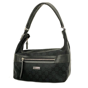 GUCCI Handbag GG Canvas 001 4302 Black Ladies