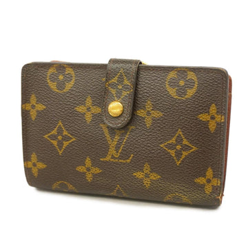 LOUIS VUITTON Wallet Monogram Portomone Vie Viennois M61663 Brown Ladies