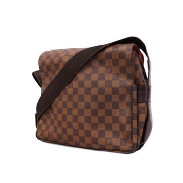 LOUIS VUITTON Shoulder Bag Damier Naviglio N45255 Ebene Men's Women's