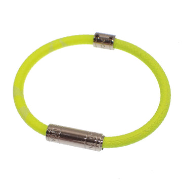 LOUIS VUITTON Bracelet Split Men's M6490E Yellow Neon C4041239