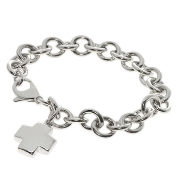 TIFFANY & Co. Cross motif bracelet, silver, for women,