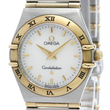 OMEGAPolished  Constellation MOP Dial Quartz Ladies Watch 1272.70 BF572217