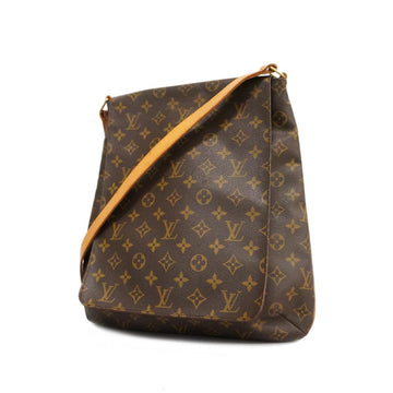 LOUIS VUITTON Shoulder Bag Monogram Musette M51256 Brown Ladies