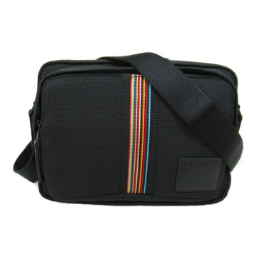 PAUL SMITH Shoulder Bag Black polyamide leather 746879