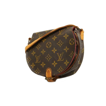 LOUIS VUITTON Shoulder Bag Monogram Tan Blanc M51179 Brown Women's