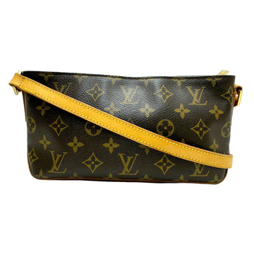 LOUIS VUITTON Trotter M51240 AR0092 Monogram Shoulder Bag for Women