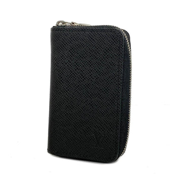 LOUIS VUITTON Wallet/Coin Case Taiga Zippy Coin Purse M30511 Noir Men's