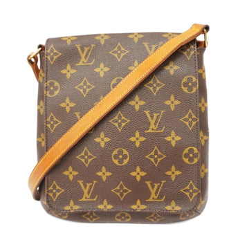 LOUIS VUITTON Shoulder Bag Monogram Musette Salsa Short Strap M51258 Brown Women's