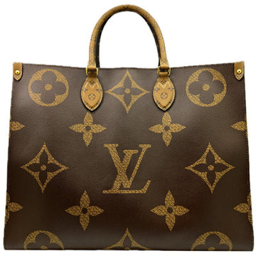 LOUIS VUITTON Monogram Giant Reverse On the Go GM M44576 Tote Bag Handbag Women Men Unisex RFID Chip