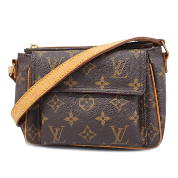 LOUIS VUITTON Shoulder Bag Monogram Vivacite PM M51165 Brown Women's