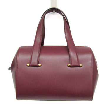 CARTIER Must Women's Leather Handbag Bordeaux