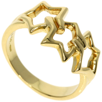 TIFFANY & Co. Triple Star Ring, 18K Yellow Gold, Women's,