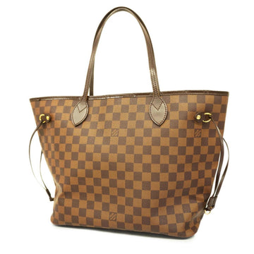 LOUIS VUITTON Tote Bag Damier Neverfull MM N51105 Ebene Women's