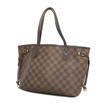 LOUIS VUITTON Tote Bag Damier Neverfull PM N51109 Ebene Ladies