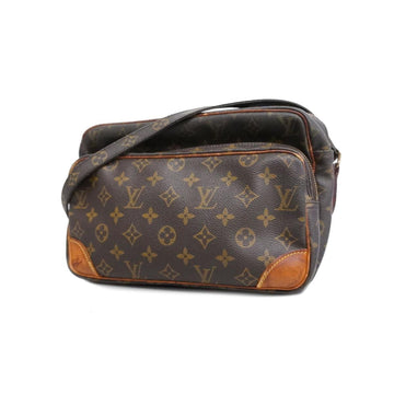 LOUIS VUITTON Shoulder Bag Monogram Nile M45244 Brown Ladies