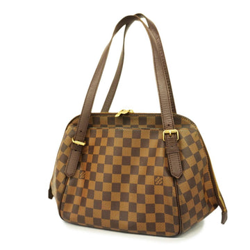 LOUIS VUITTON Shoulder Bag Damier Belem MM N51174 Ebene Ladies