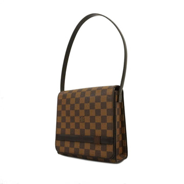 LOUIS VUITTON Shoulder Bag Damier Tribeca N51162 Ebene Ladies