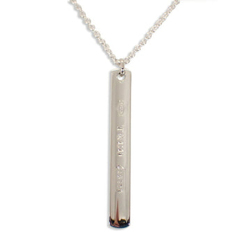 TIFFANY 925 1837 bar pendant necklace