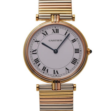 CARTIER Trinity - Women's YG/WG/PG Quartz Watch, White Dial