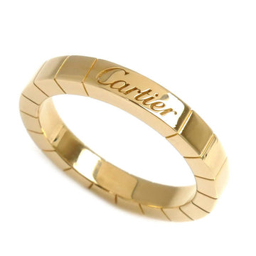 CARTIER K18YG Yellow Gold Raniere Ring No. 11 51 6.0g Women's