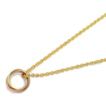 CARTIER Baby Trinity Necklace Necklace Gold K18 [Yellow Gold] 750 Three Gold Gold