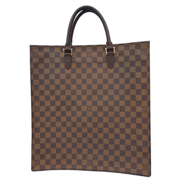 LOUIS VUITTON Tote Bag Damier Sac Plat N51140 Ebene Women's