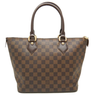 LOUIS VUITTON Damier Saleya PM N51183 Tote Bag Brown 251673