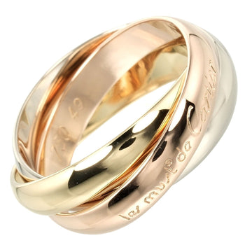 CARTIER Trinity No. 9 Ring K18 Gold YG PG WG Approx. 6.66g I122924037