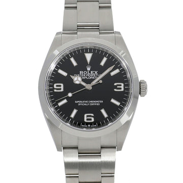 ROLEX Explorer 36 124270 Black Men's Watch