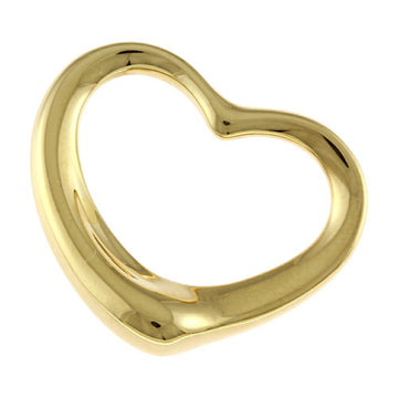 TIFFANY heart pendant top 18k gold ladies &Co.