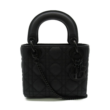 Dior lady dior mini tote Black Calfskin [cowhide] M0505