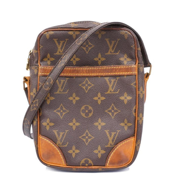 LOUIS VUITTON Shoulder Bag Monogram Danube M45266 Brown Ladies