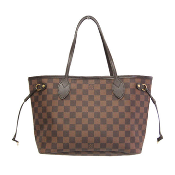 LOUIS VUITTON Damier Neverfull PM N51109 Women's Tote Bag Ebene