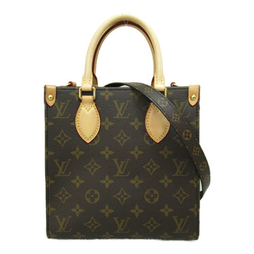 LOUIS VUITTON Sac Plat BB Brown Monogram PVC coated canvas M46265