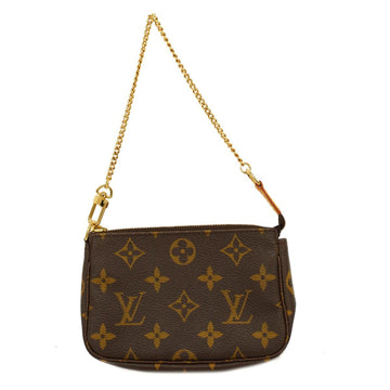 LOUIS VUITTON Pouch Monogram Pochette Accessory M58009 Brown Ladies