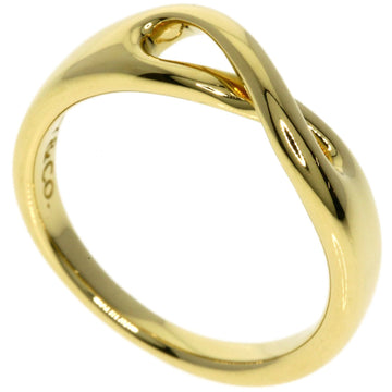 TIFFANY & Co. Infinity Ring, 18K Yellow Gold, Women's,