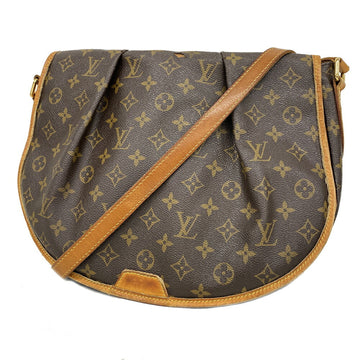 LOUIS VUITTON Shoulder Bag Monogram Menilmontant MM M40473 Brown Ladies