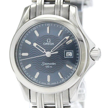 OMEGAPolished  Seamaster 120M Steel Quartz Ladies Watch 2571.81 BF569936