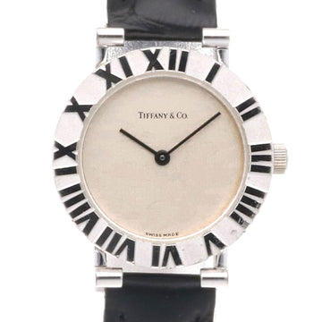 TIFFANY Atlas Watch Silver L0640 Ladies &Co.