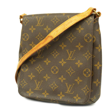 LOUIS VUITTON Shoulder Bag Monogram Musette Salsa Short Strap M51258 Brown Women's