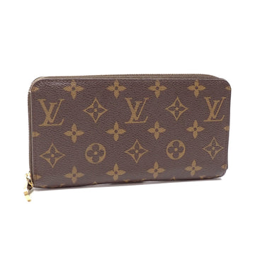 LOUIS VUITTON Round Long Wallet Monogram Zippy Women's M60017 A6047129