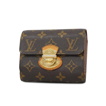 LOUIS VUITTON Tri-fold Wallet Monogram Portefeuille Joy M60211 Brown Women's