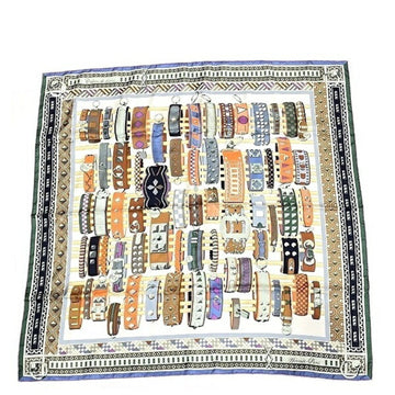 HERMES Collier de Chien Carre 90 Accessories Scarves Women's