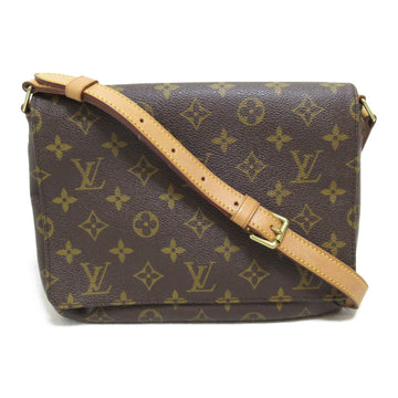 LOUIS VUITTON Musette Tango Short Shoulder Bag Brown Monogram PVC coated canvas M51257