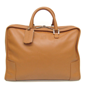 LOEWE Amazona 40 359.79.011 Women,Men Leather Handbag Light Brown