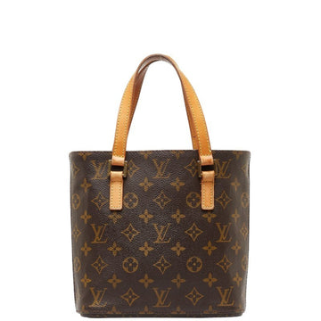 LOUIS VUITTON Monogram Vavin PM Handbag M51172 Brown PVC Leather Women's