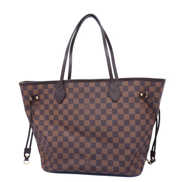 LOUIS VUITTON Tote Bag Damier Neverfull MM N51105 Ebene Women's