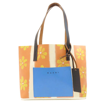 MARNI SHMP0066A1P4605 DAISY LANE Print Bag Tote PVC Women's